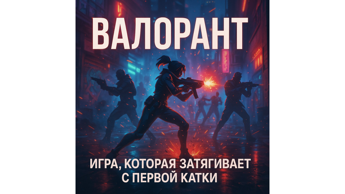 Валорант — игра, которая затягивает с первой катки