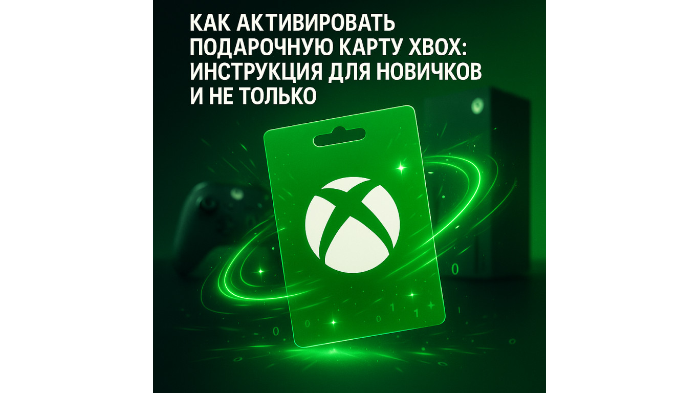 Как активировать подарочную карту Xbox: инструкция для новичков и не только