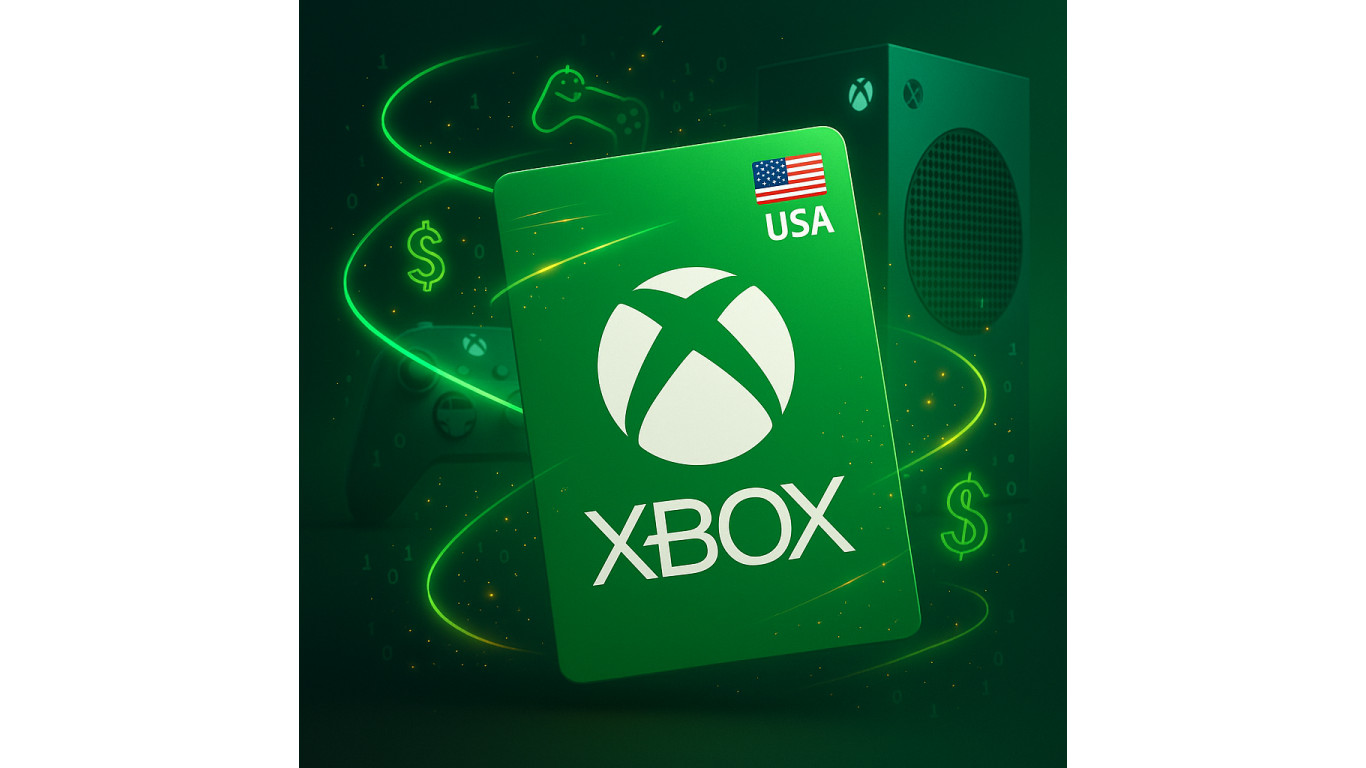 Подарочная карта Xbox США — удобный способ оплатить игры