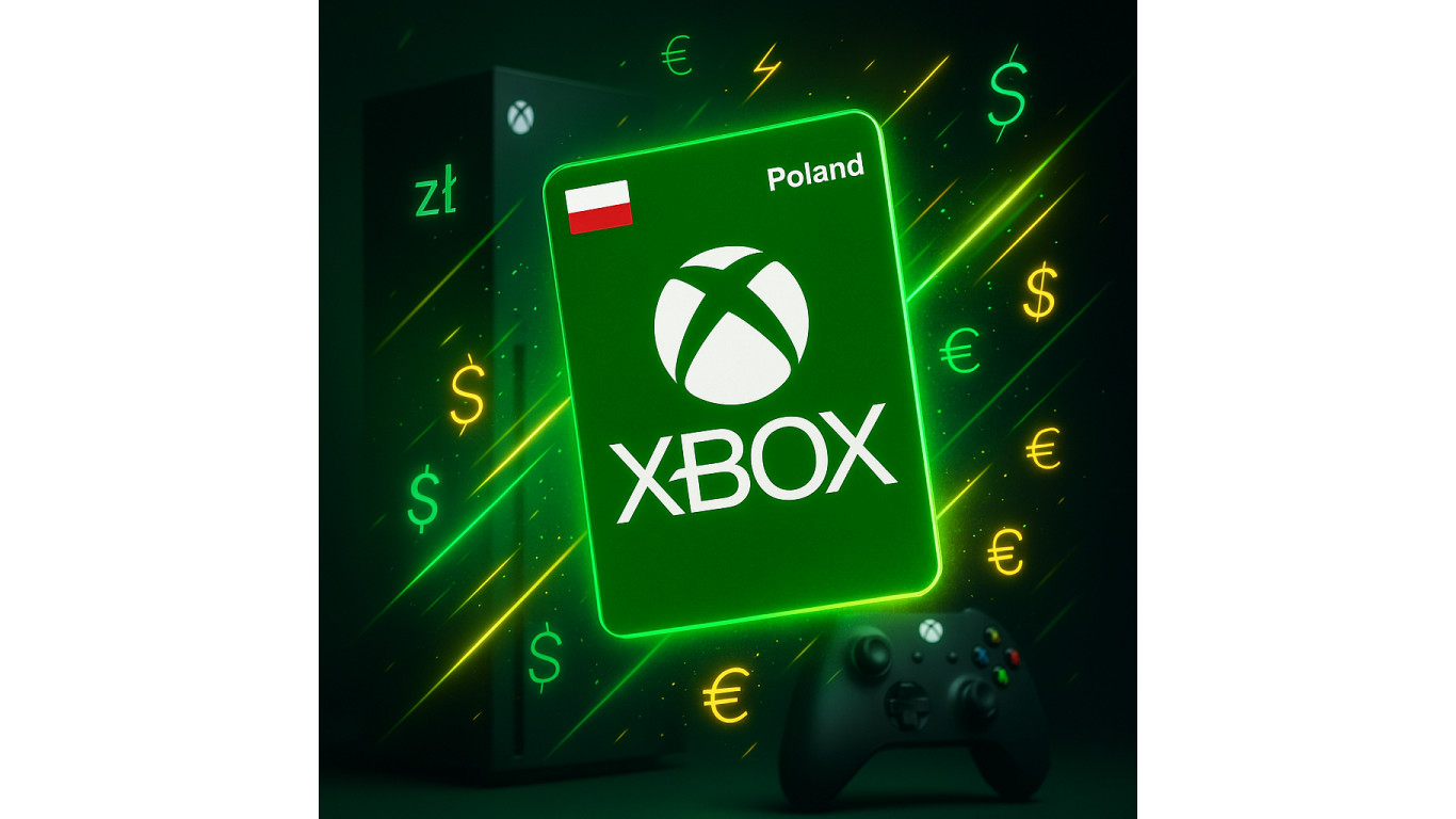 Xbox Польша — выгодное пополнение баланса за пару минут