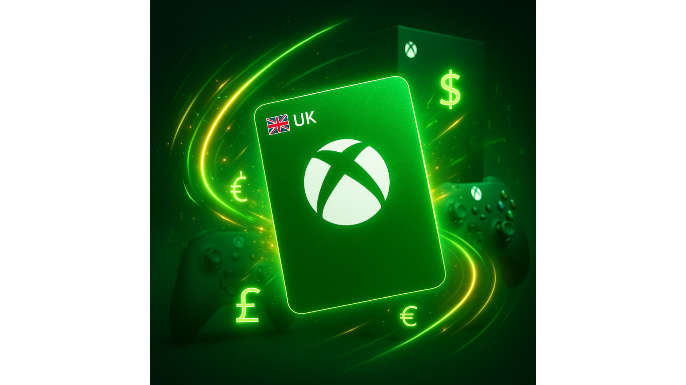 Xbox Великобритания — пополнение баланса без лишних шагов