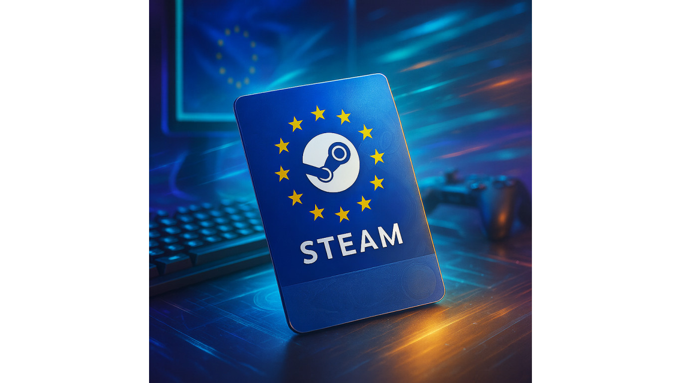 Подарочные карты Steam Европа — выгодное пополнение аккаунта через BrodaBro