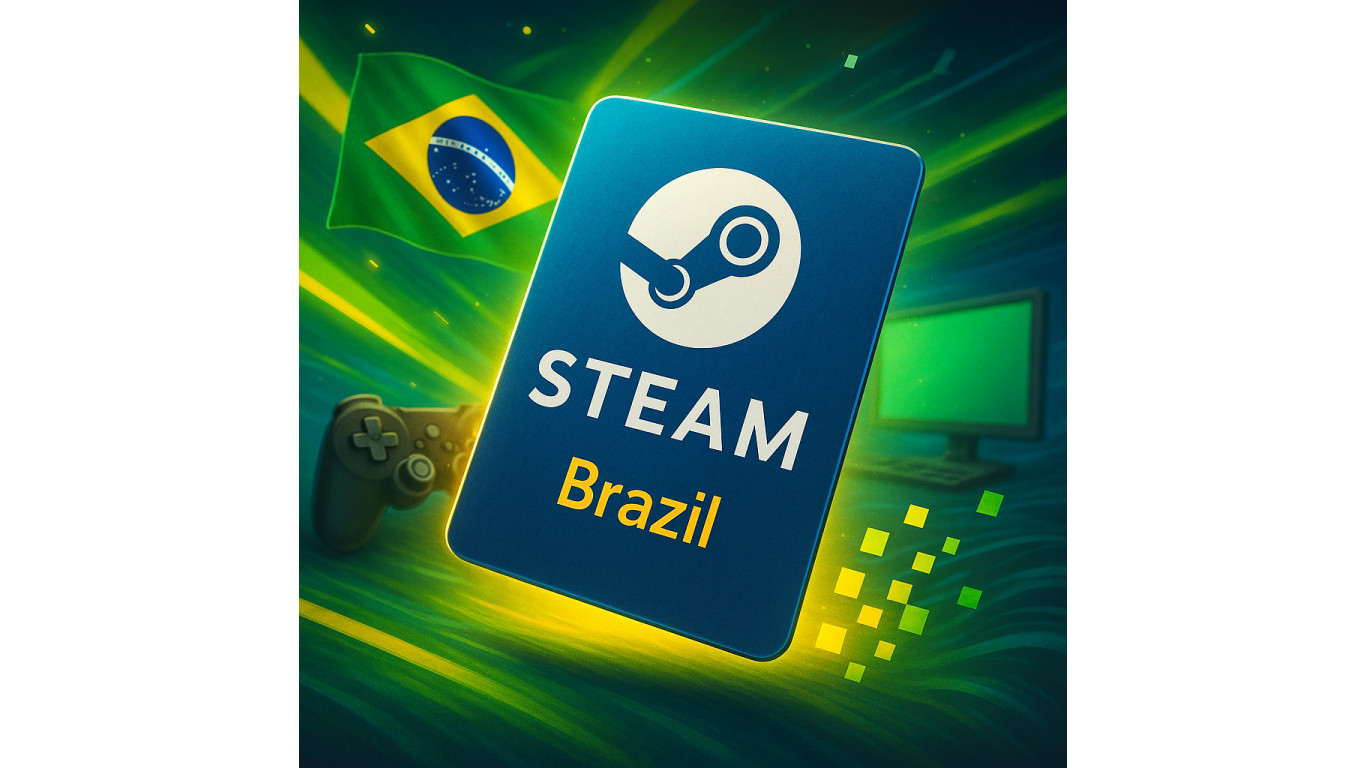 Подарочные карты Стим Бразилия — удобный способ пополнить баланс в региональном аккаунте