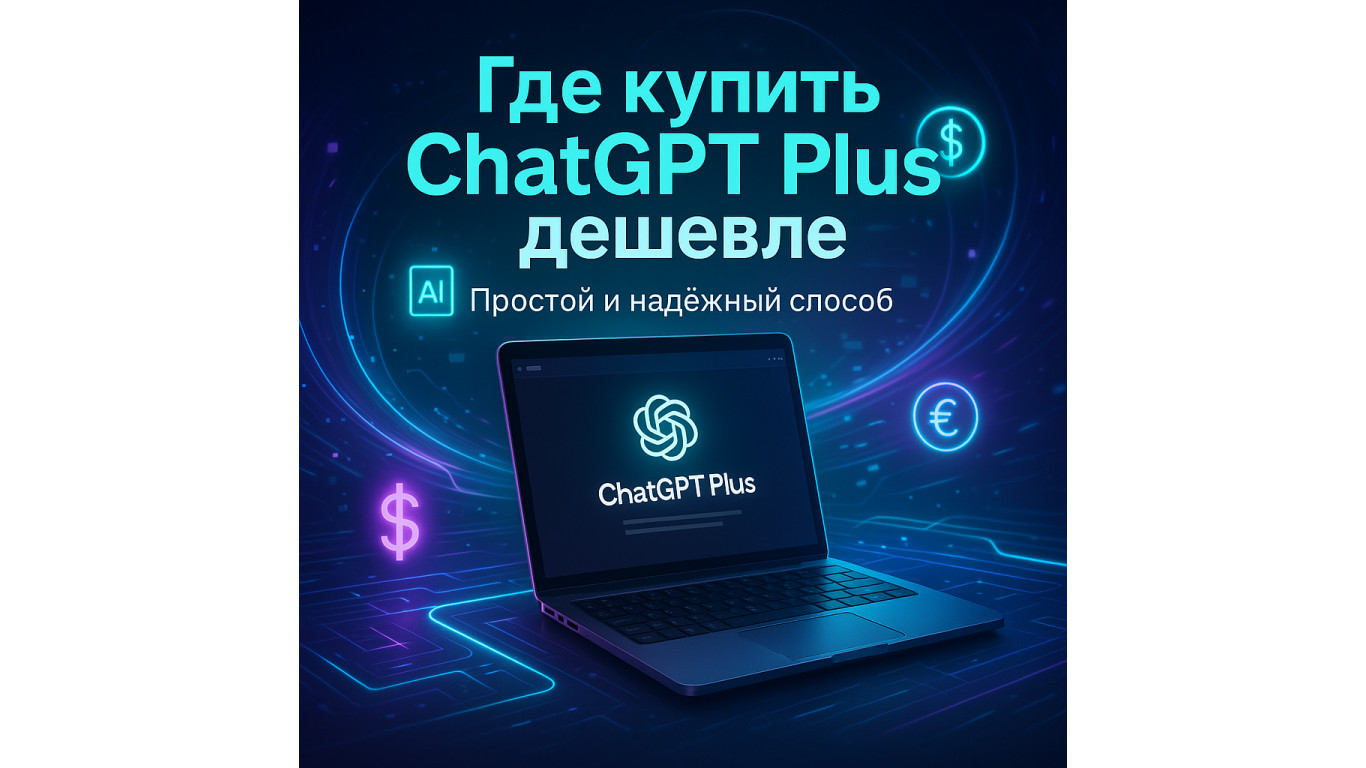 Где купить подписку ChatGPT Plus подешевле: простой и надёжный способ