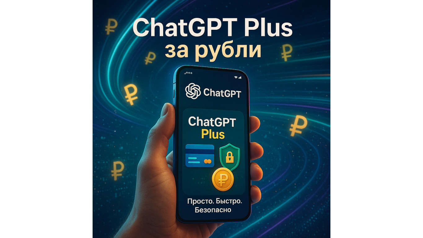 Как купить подписку ChatGPT Plus за рубли в России — просто и безопасно